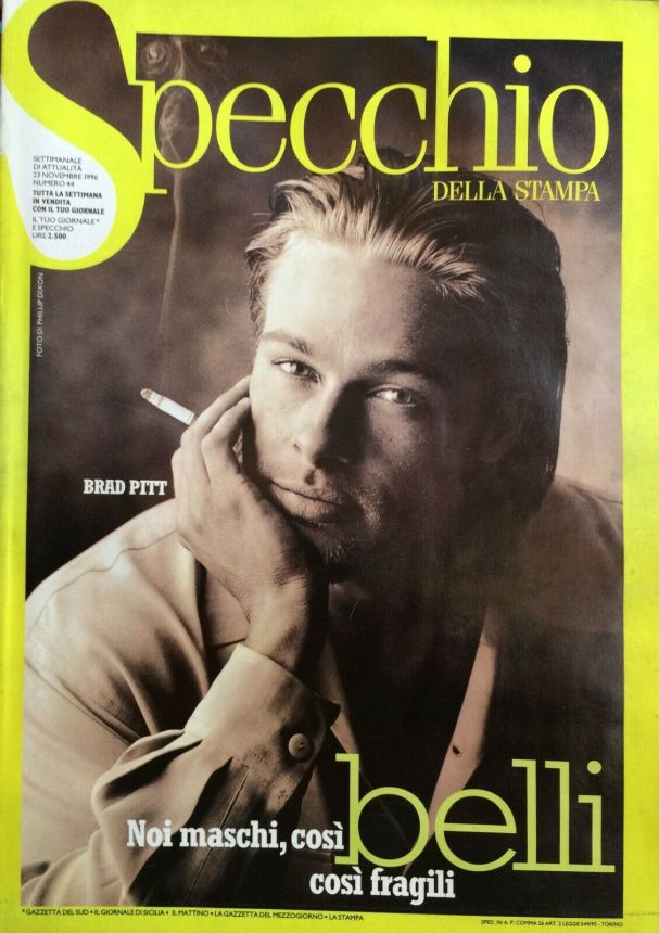 SPECCHIO DELLA STAMPA magazine side cover Issue 44 23 November 1996