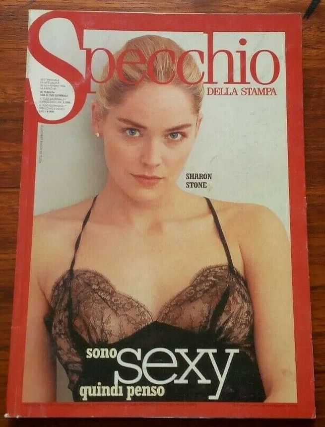 SPECCHIO DELLA STAMPA magazine side cover Issue 45 30 November 1996