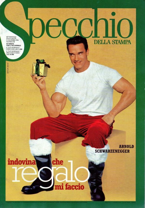 SPECCHIO DELLA STAMPA magazine side cover Issue 48 21 December 1996