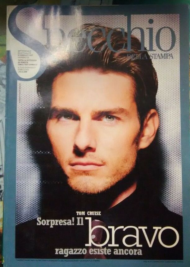 SPECCHIO DELLA STAMPA magazine side cover Issue 55 8 February 1997