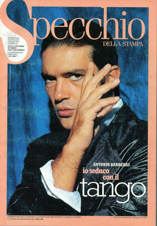 SPECCHIO DELLA STAMPA magazine side cover Issue 64 12 April 1997