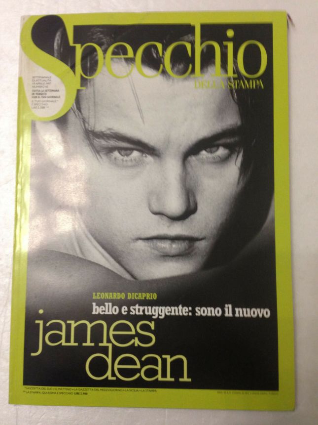 SPECCHIO DELLA STAMPA magazine side cover Issue 65 19 April 1997