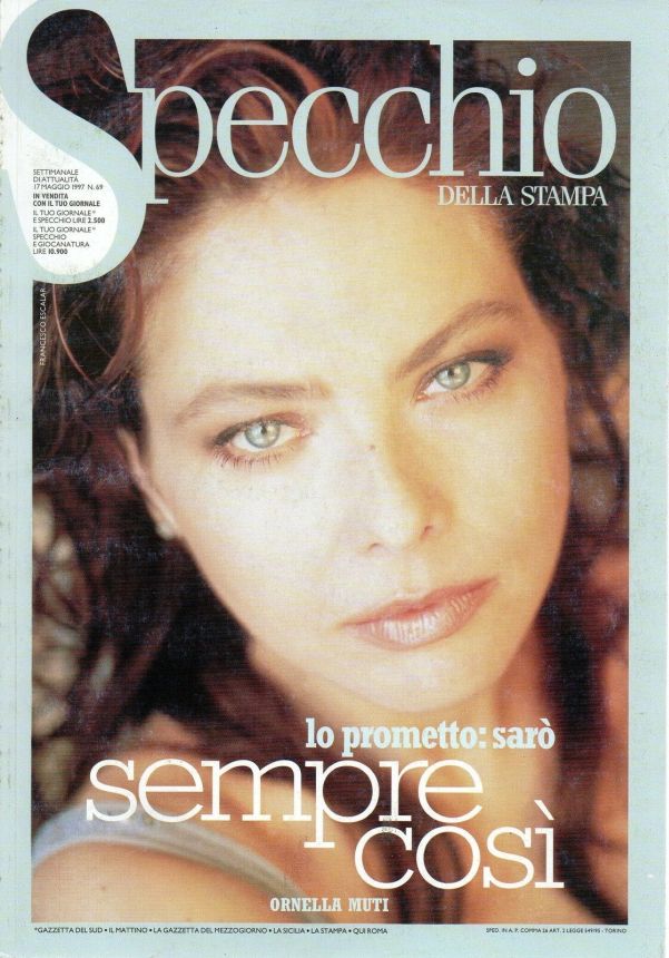 SPECCHIO DELLA STAMPA magazine side cover Issue 69 17 May 1997