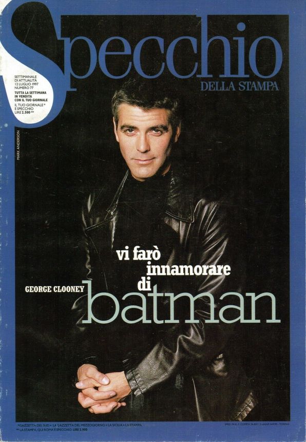 SPECCHIO DELLA STAMPA magazine side cover Issue 77 12 July 1997