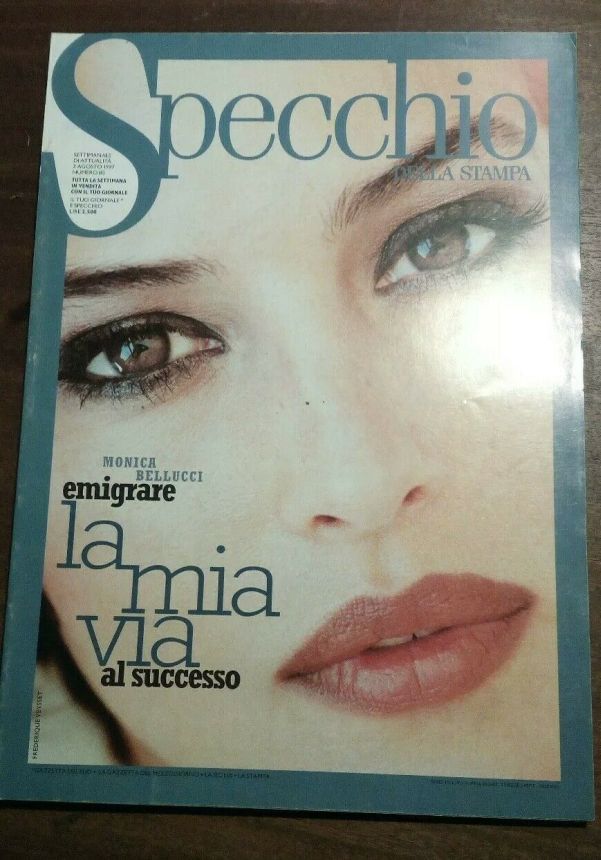 SPECCHIO DELLA STAMPA magazine side cover Issue 80 2 August 1997