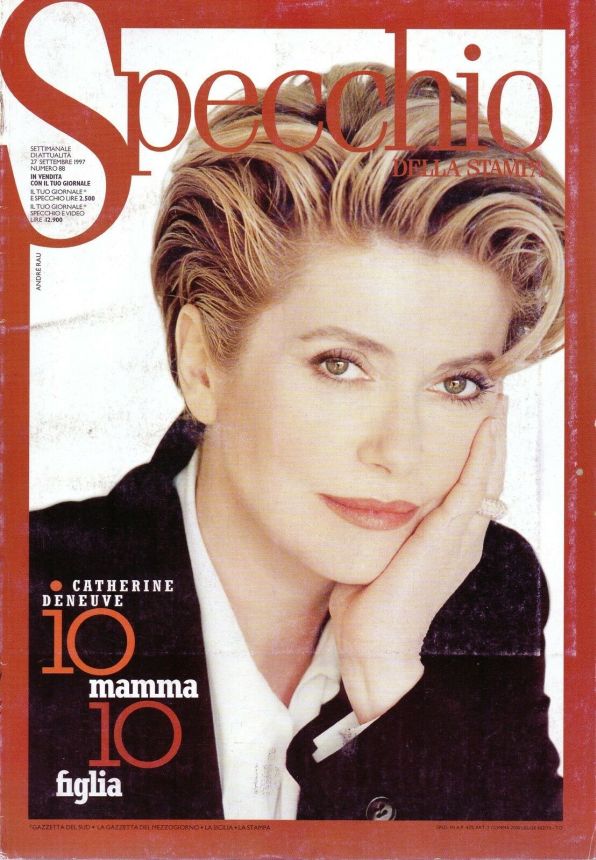 SPECCHIO DELLA STAMPA magazine side cover Issue 88 27 September 1997