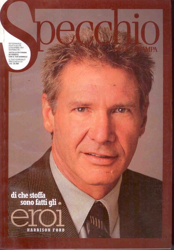 SPECCHIO DELLA STAMPA magazine side cover Issue 98 6 December 1997