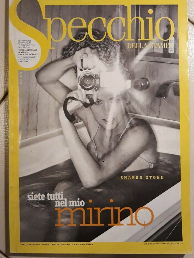 SPECCHIO DELLA STAMPA magazine side cover Issue 104 17 January 1998