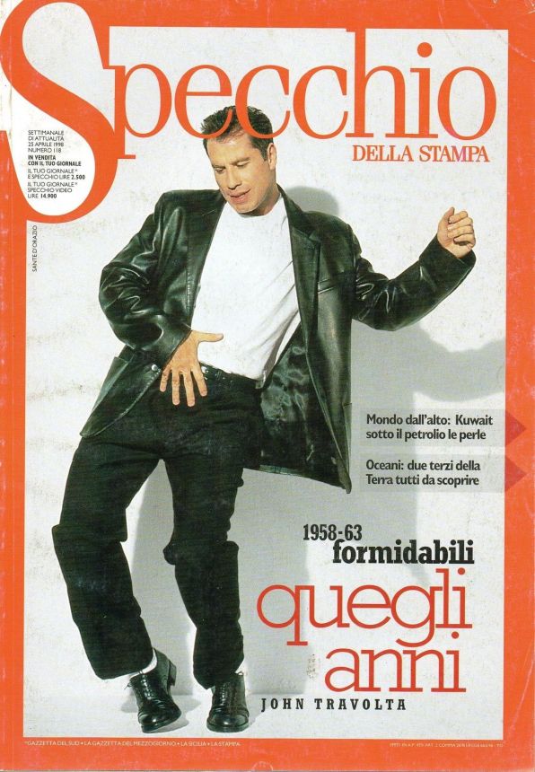 SPECCHIO DELLA STAMPA magazine side cover Issue 118 25 April 1998