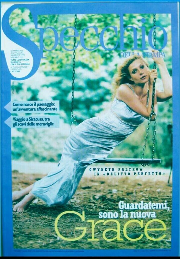 SPECCHIO DELLA STAMPA magazine side cover Issue 133 8 August 1998