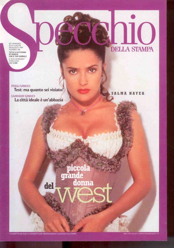 SPECCHIO DELLA STAMPA magazine side cover Issue 188 28 August 1999