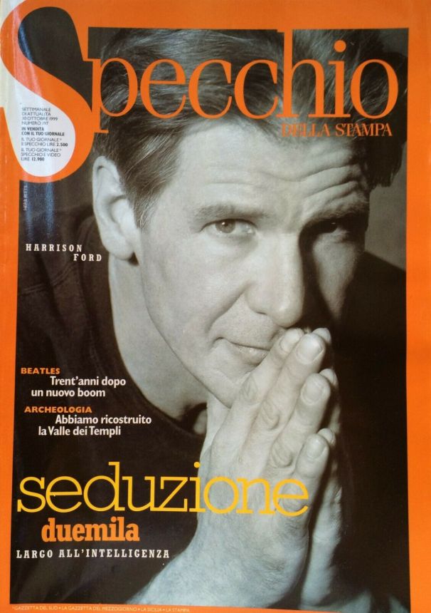 SPECCHIO DELLA STAMPA magazine side cover Issue 197 30 October 1999