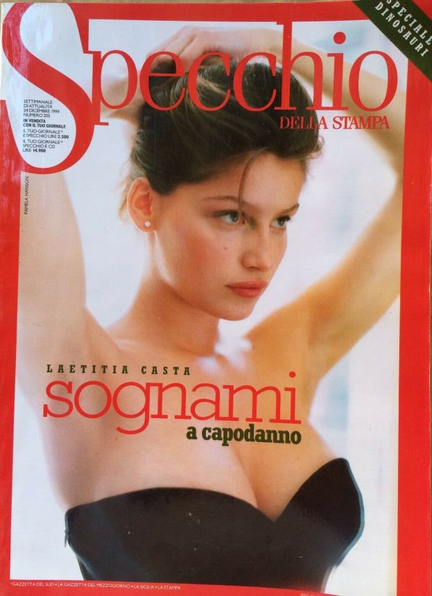 SPECCHIO DELLA STAMPA magazine side cover Issue 205 24 December 1999