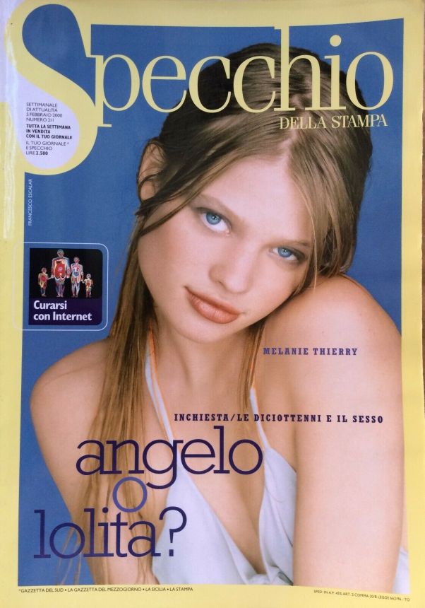 SPECCHIO DELLA STAMPA magazine side cover Issue 211 5 February 2000
