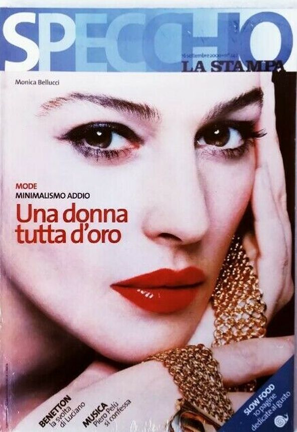 SPECCHIO DELLA STAMPA magazine side cover Issue 242 16 September 2000