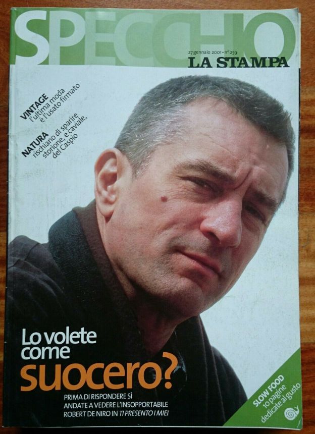 SPECCHIO DELLA STAMPA magazine side cover Issue 259 27 January 2001