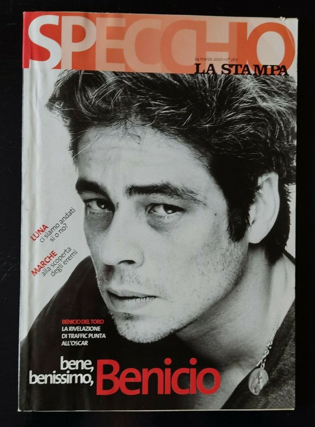 SPECCHIO DELLA STAMPA magazine side cover Issue 267 24 March 2001
