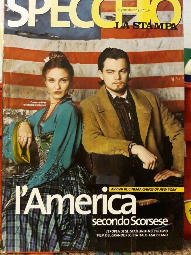 SPECCHIO DELLA STAMPA magazine side cover Issue 356 11 January 2003