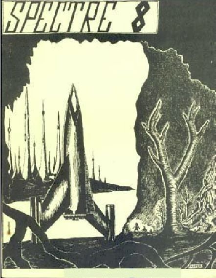 SPECTRE magazine side cover Issue 8  1966