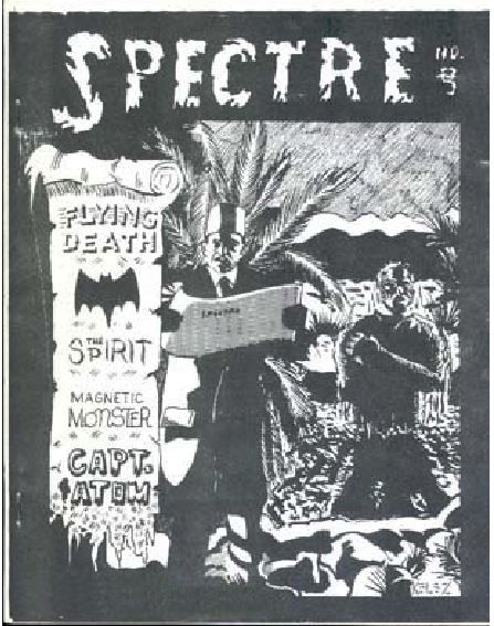 SPECTRE magazine side cover Issue 9  1966