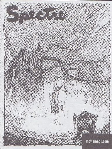 SPECTRE magazine side cover Issue 12  1966