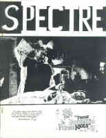 SPECTRE magazine side cover Issue 16  1967