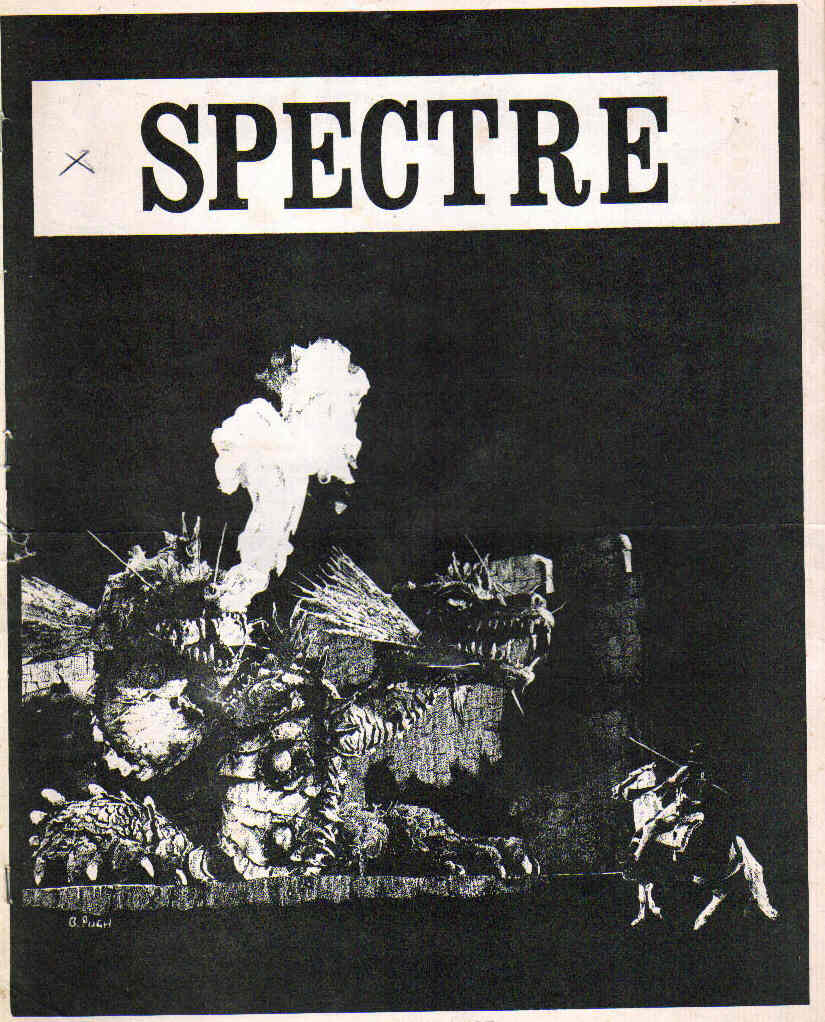 SPECTRE magazine side cover Issue 21  1969