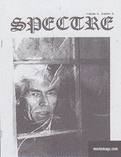 SPECTRE magazine side cover Issue 23  Vol 2 No 2  