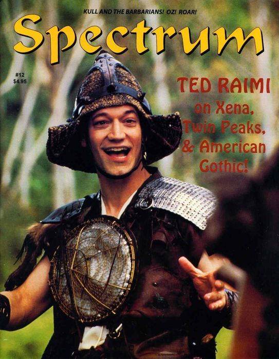 SPECTRUM magazine side cover Issue 12 January 1998