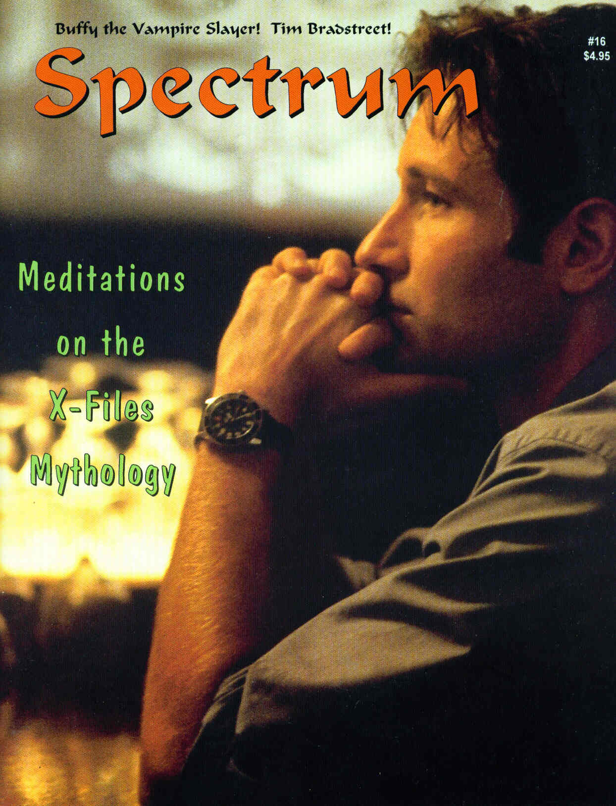 SPECTRUM magazine side cover Issue 16 November 1998