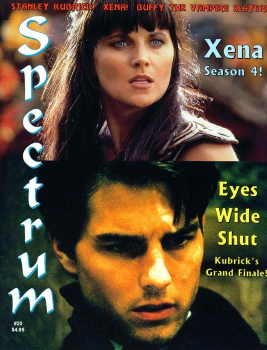 SPECTRUM magazine side cover Issue 20 September 1999