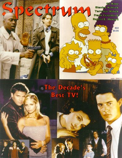 SPECTRUM magazine side cover Issue 22 April 2000