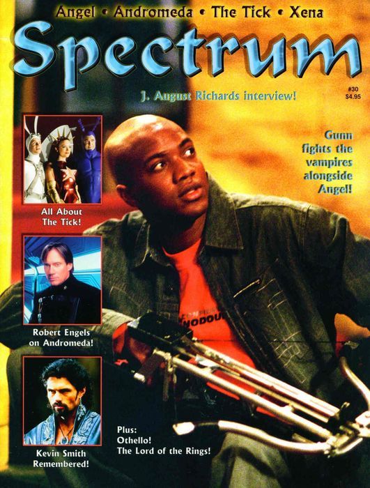 SPECTRUM magazine side cover Issue 30 May 2002