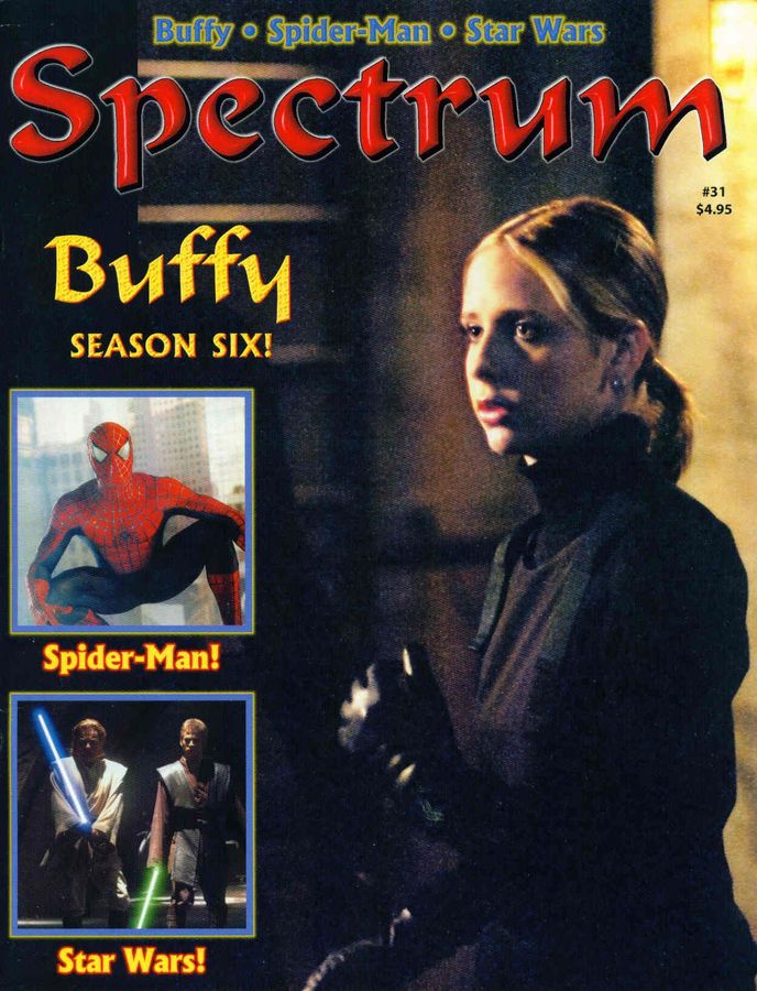 SPECTRUM magazine side cover Issue 31 August 2002
