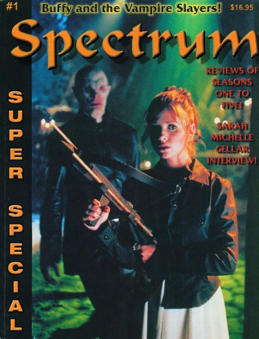 SPECTRUM magazine side cover Super Special #1 July 2002