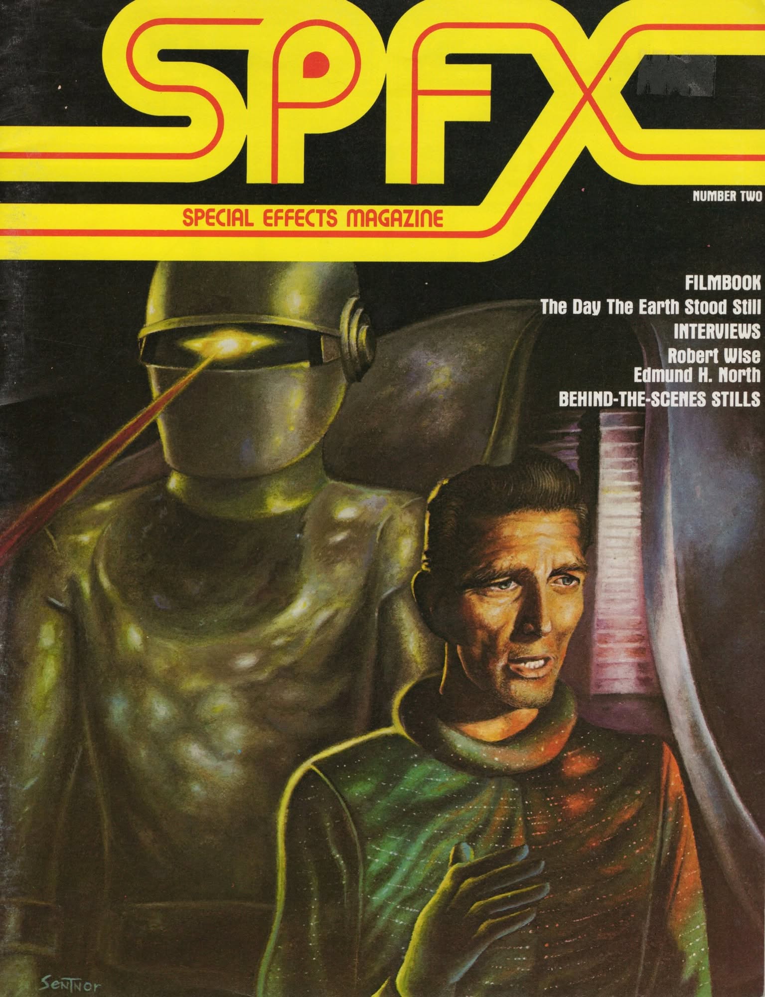 SPFX magazine side cover Issue 2  1978