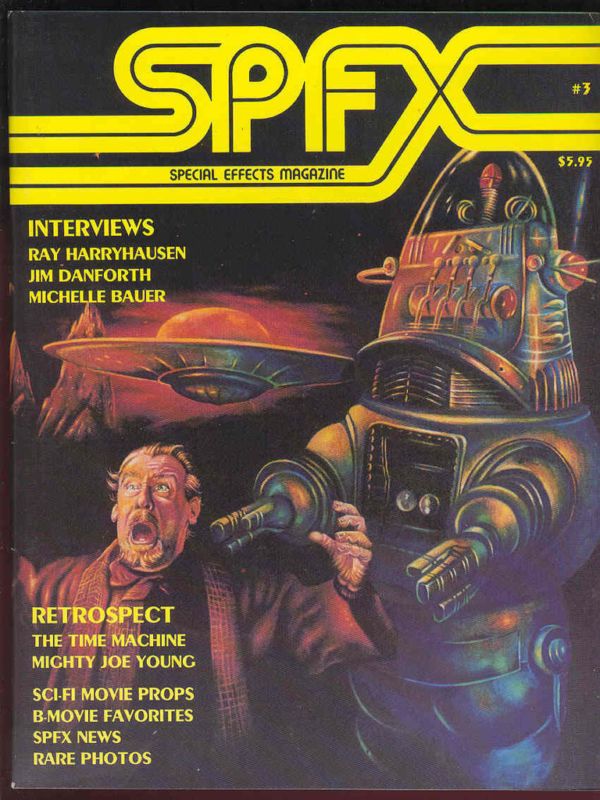 SPFX magazine side cover Issue 3  1995