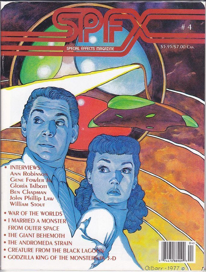 SPFX magazine side cover Issue 4  1996