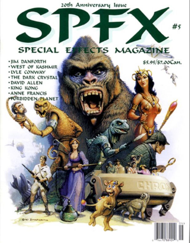 SPFX magazine side cover Issue 5  1997