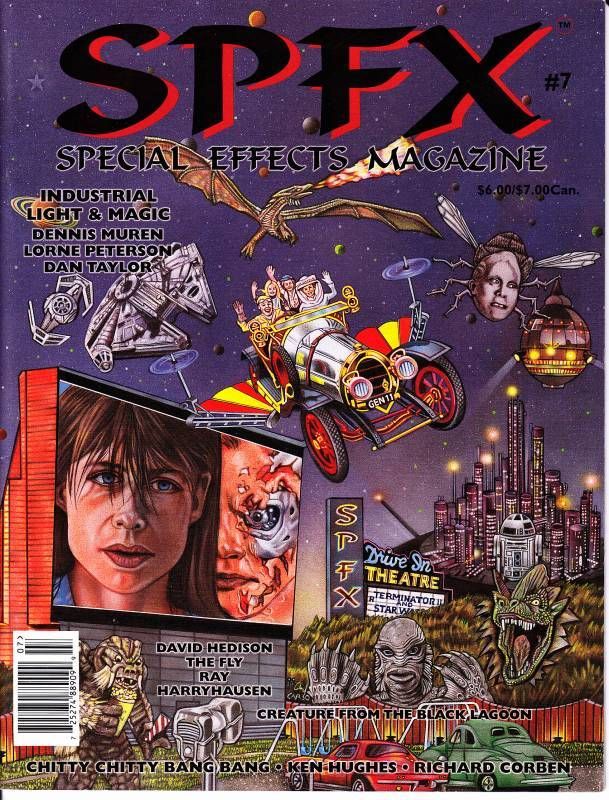 SPFX magazine side cover Issue 7 Fall 1998