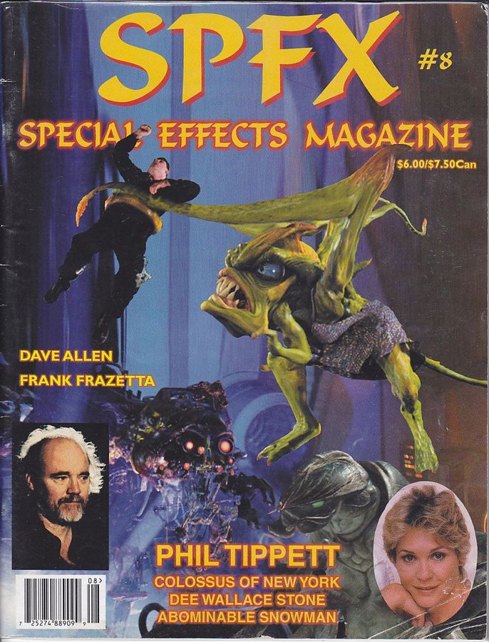 SPFX magazine side cover Issue 8  1999