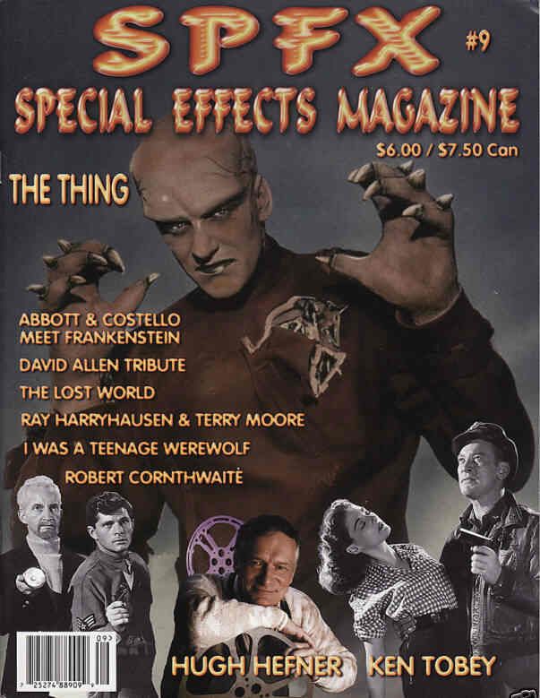 SPFX magazine side cover Issue 9  2000