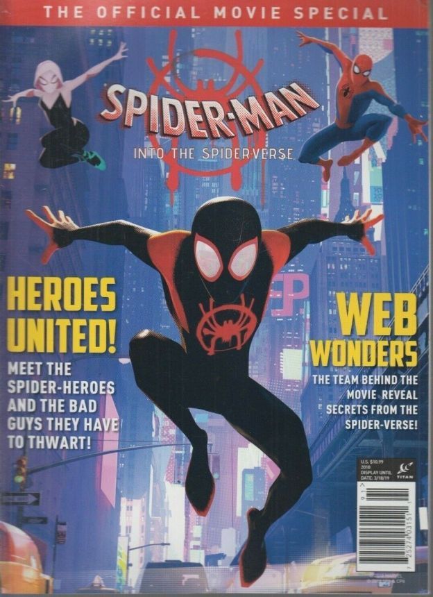 OFFICIAL MOVIE MAGAZINES magazine side cover   2019