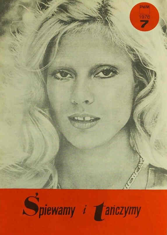 SPIEWAMY TANCZYMY magazine side cover  July 1976