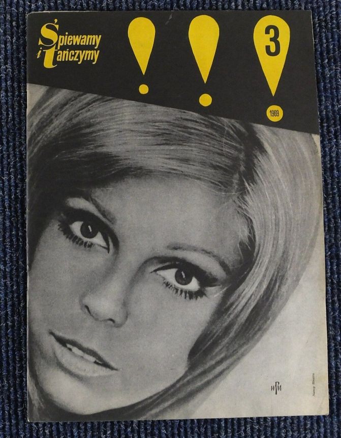 SPIEWAMY TANCZYMY magazine side cover Issue 3   1969