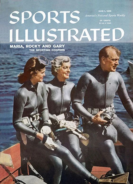 SPORTS ILLUSTRATED magazine side cover 1 June 1959