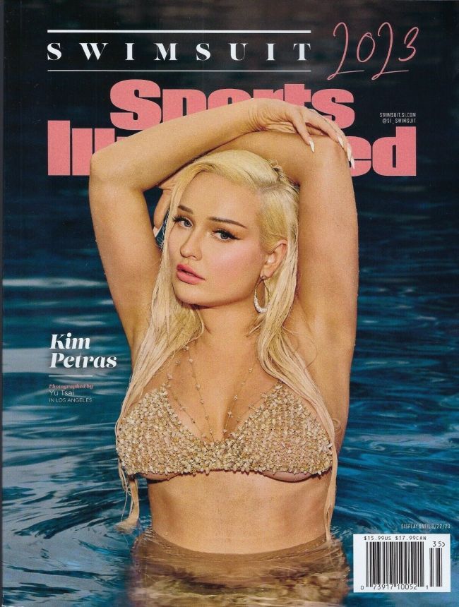 SPORTS ILLUSTRATED magazine side cover  August 2023