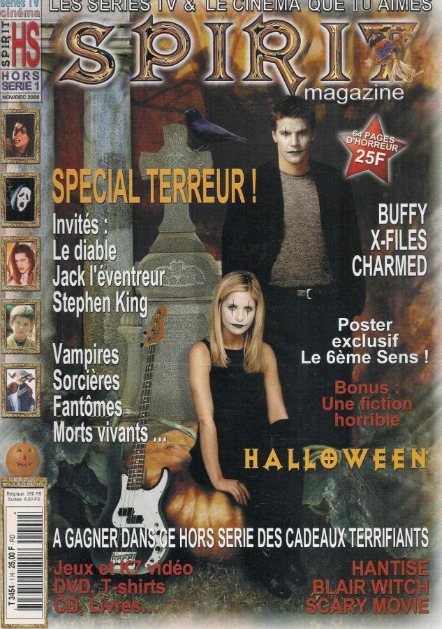 SPIRIT magazine side cover  Special # 1 November/December 2000