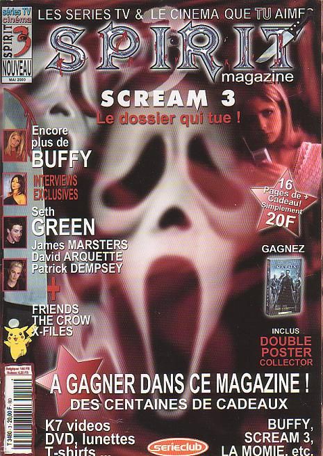 SPIRIT magazine side cover Issue 3 May 2000