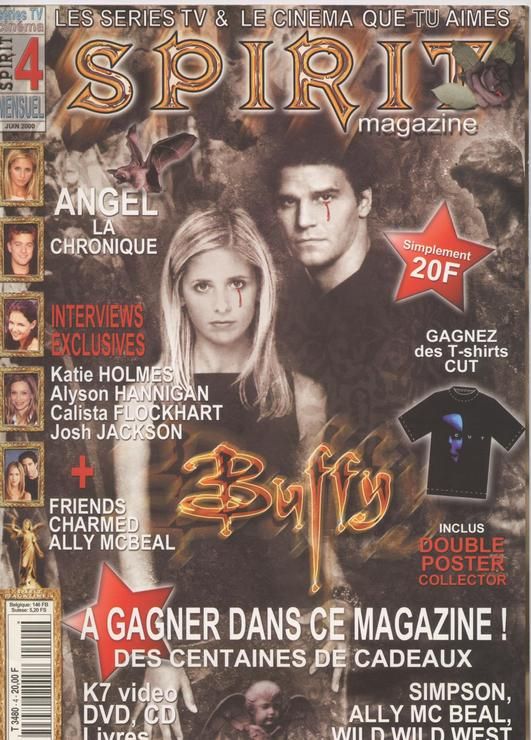 SPIRIT magazine side cover Issue 4 June 2000